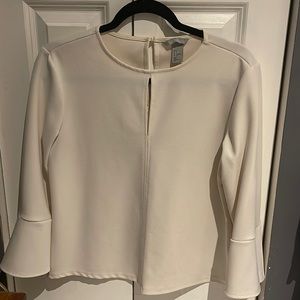 H&M beige blouse